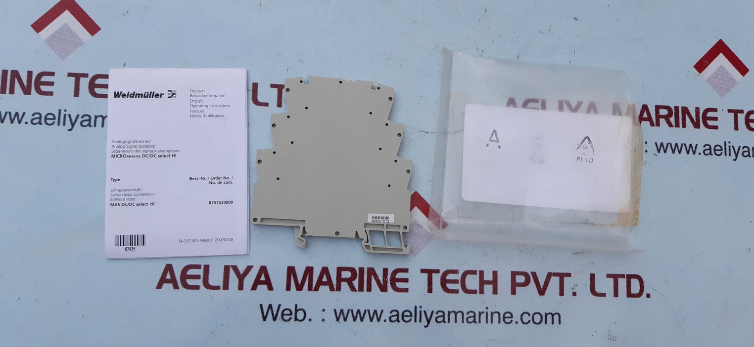 Weidmuller 8757530000 Signal Converter/Disconnector