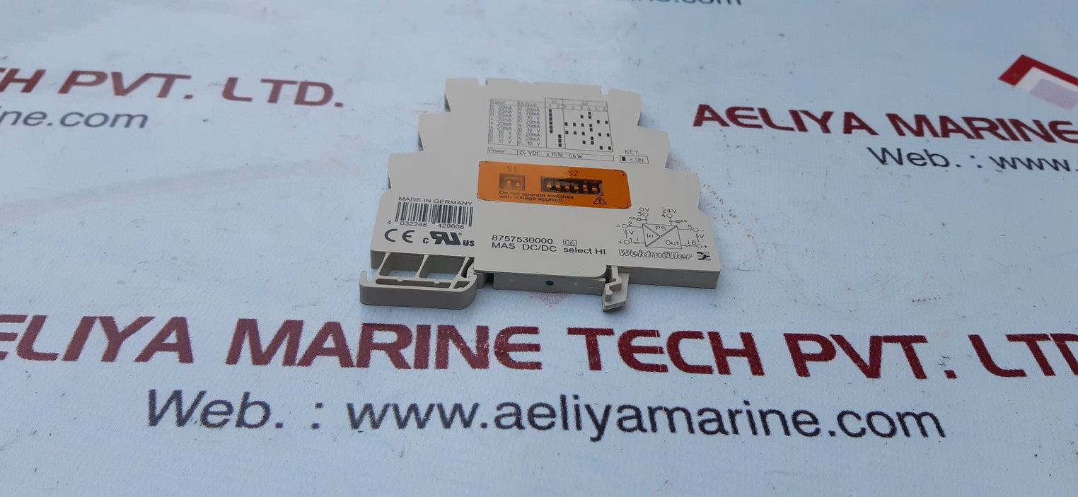 Weidmuller 8757530000 Signal Converter/Disconnector