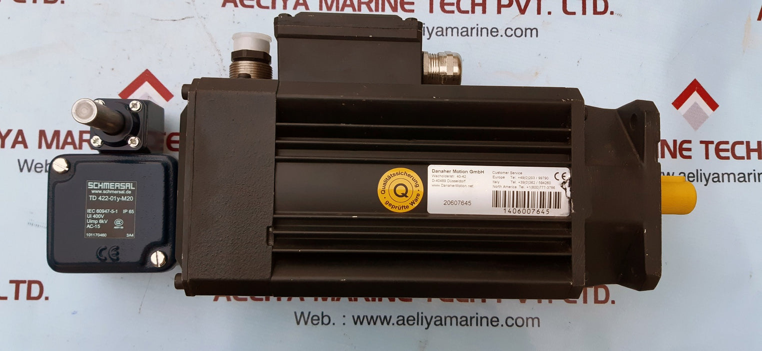 Danaher Motion Dg 66 Anc Servo Motor