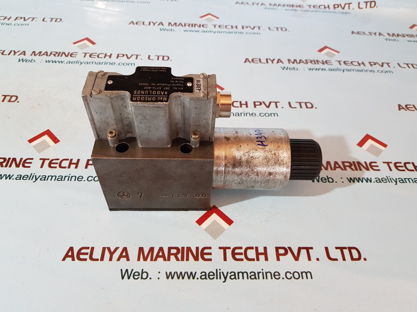 Macgregor hagglunds 287 3774-802 directional control valve 24v