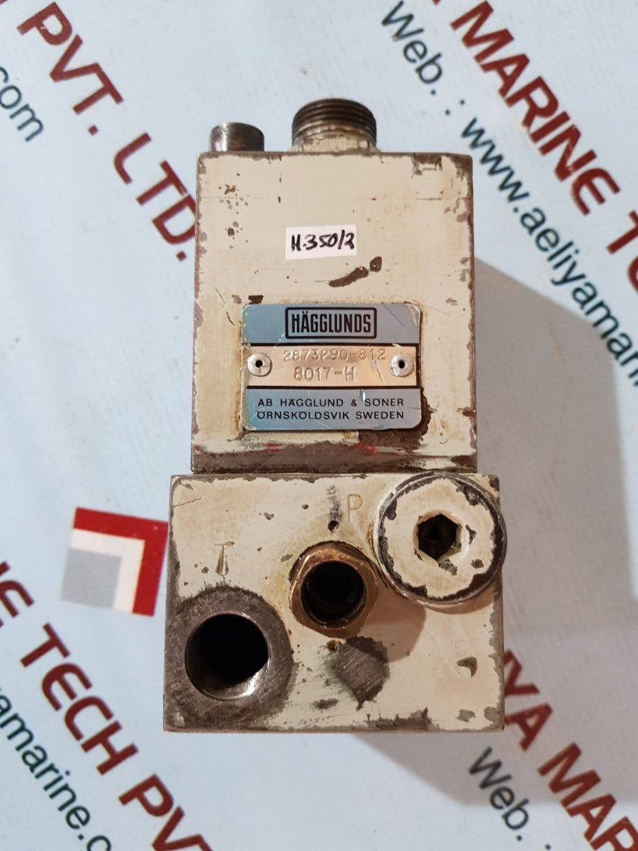 Hagglunds 2873290-812 hydraulic valve
