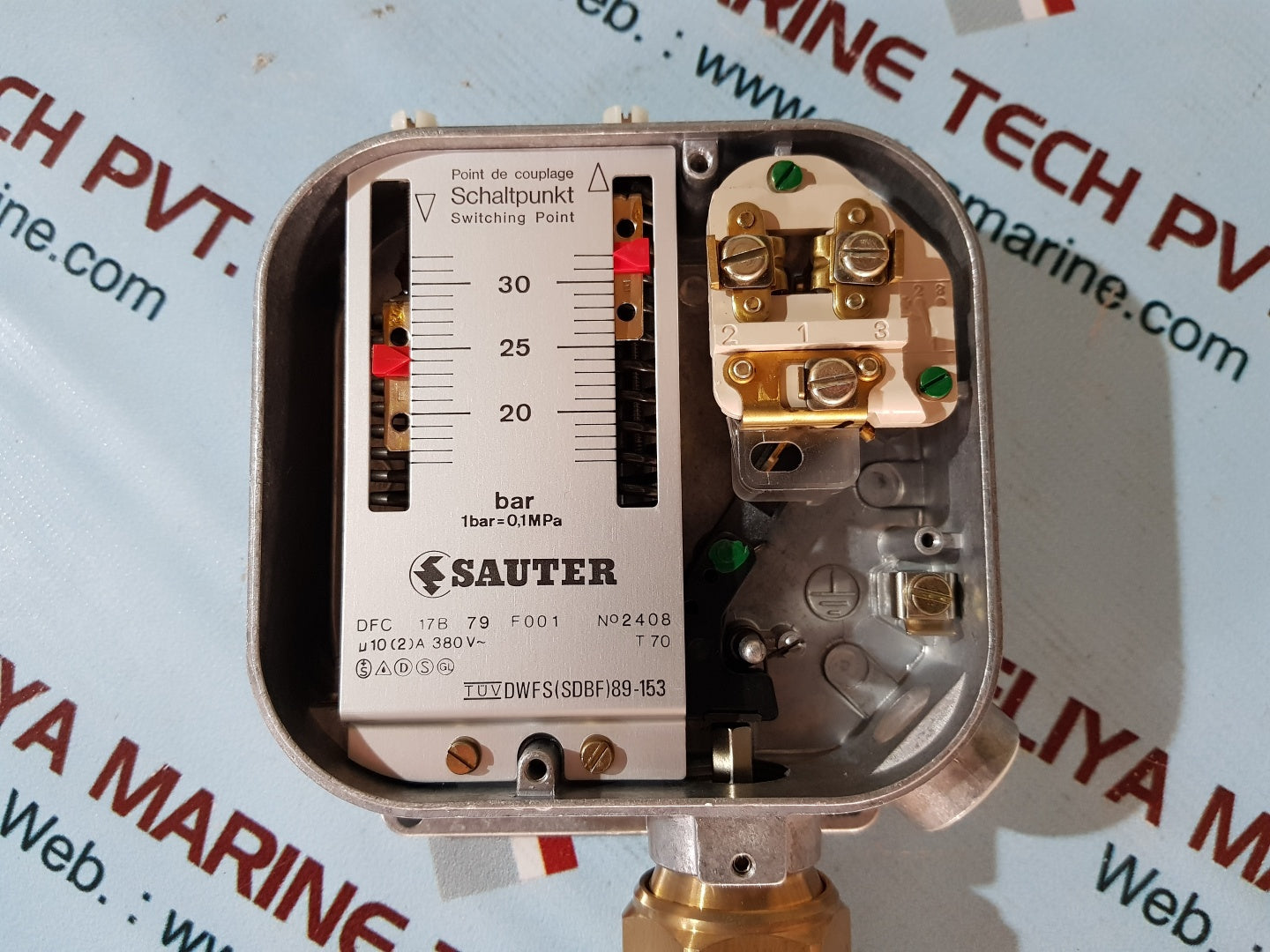 Sauter dfc17b79f001 pressure switch 1bar=0,1mpa