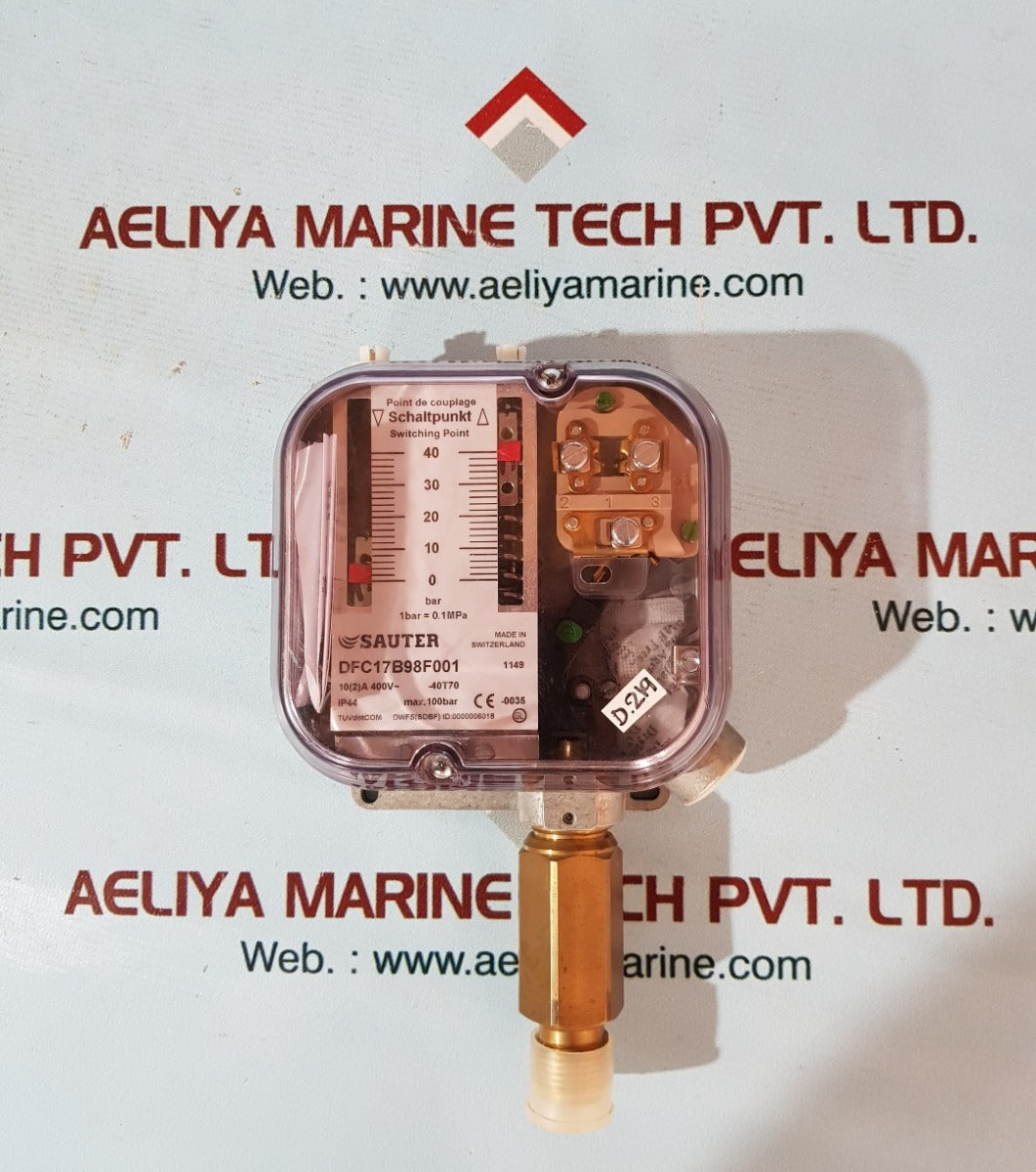 Sauter dfc17b98f001 pressure switch