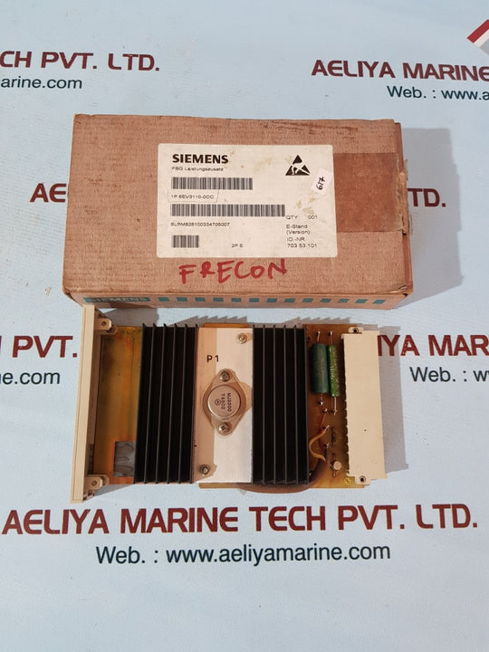 Siemens 6ev3110-0cc pc board