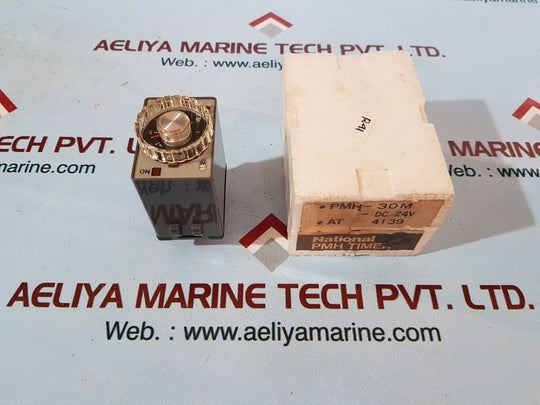 Matsushita Pmh 30m dc24v timer at4139 range 3s/30s 3m/30m