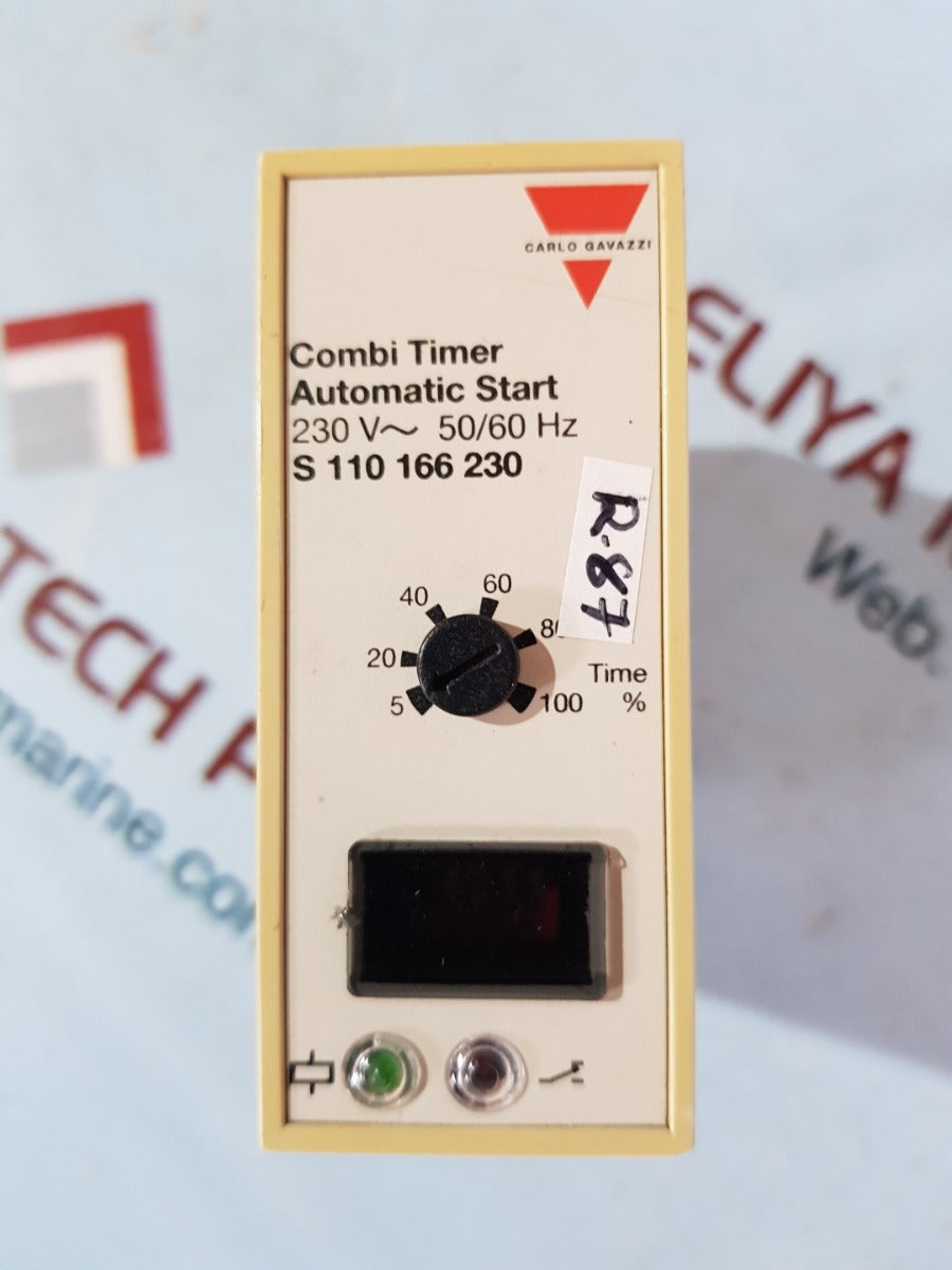 Carlo gavazzi s 110 166 230 combi timer 230v~50/60hz