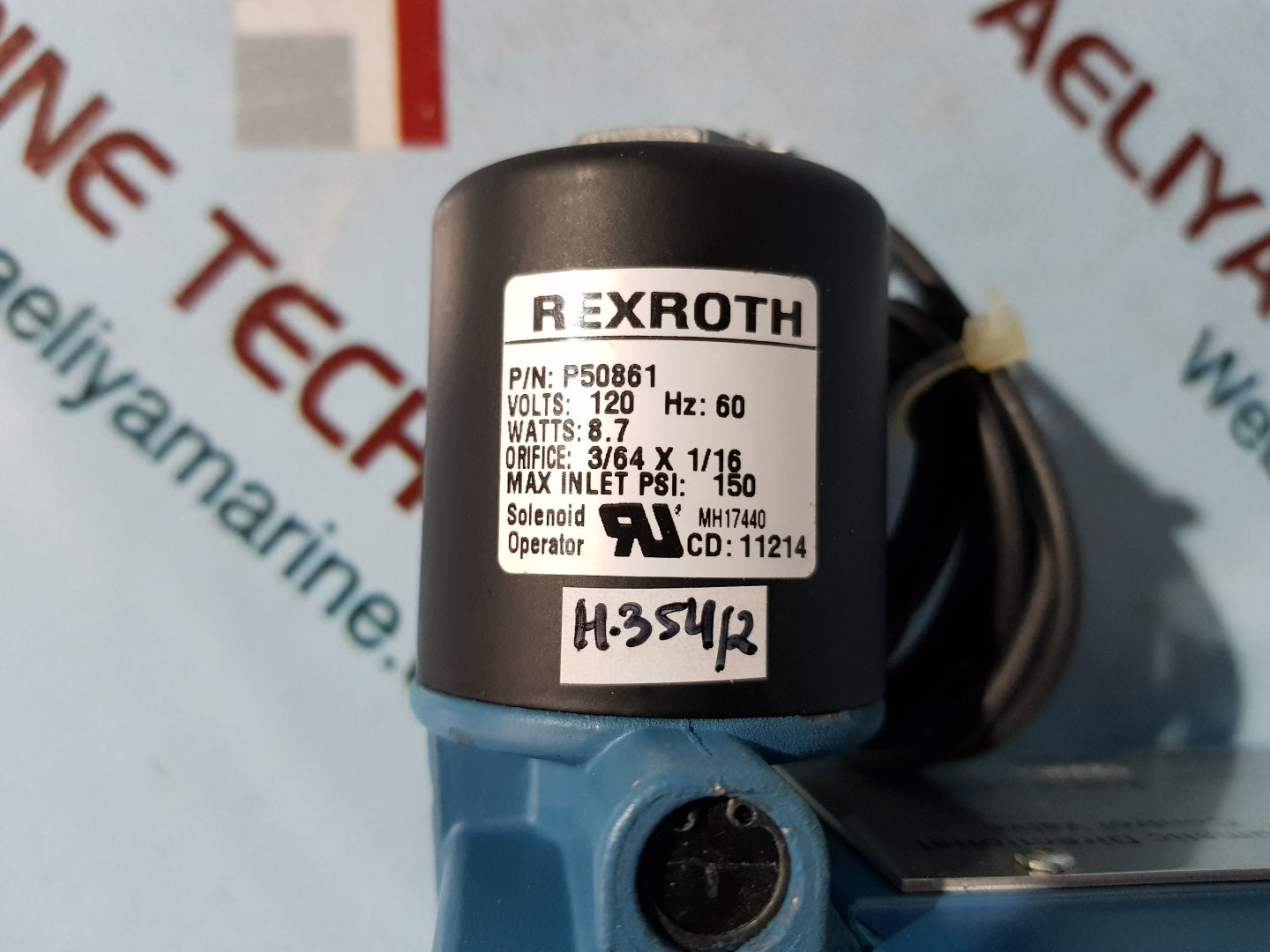 Rexroth r431008589 12w04 power master pneumatic directional control valve