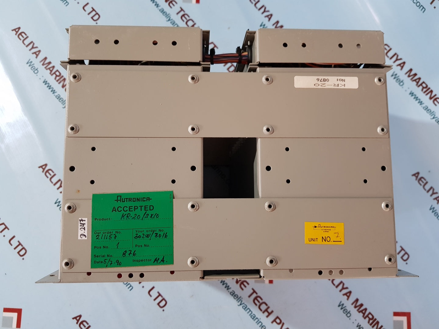 Autronica kr-20/2x10 alarm system