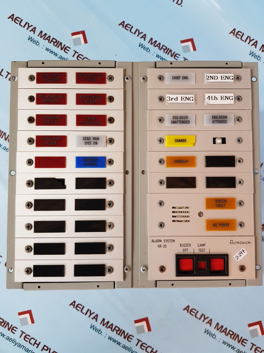 Autronica kr-20/2x10 alarm system