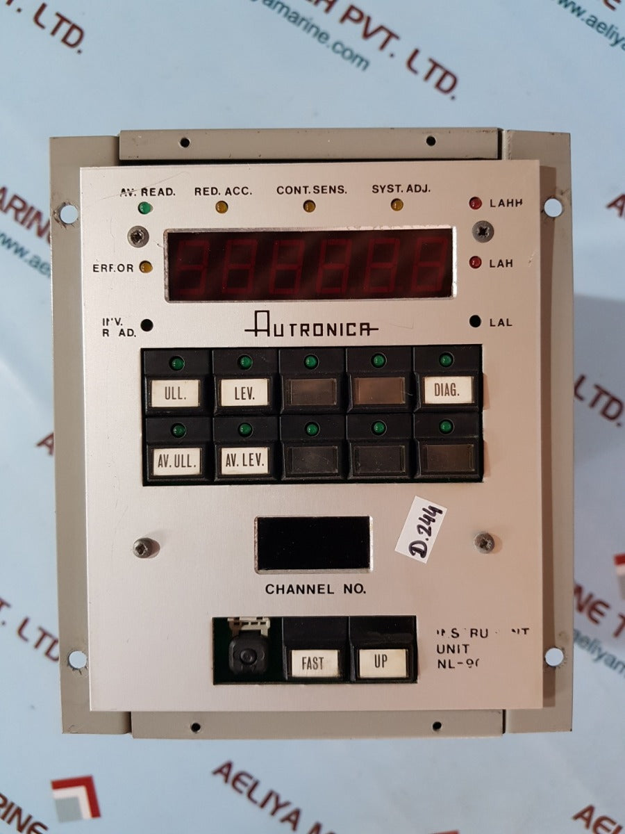 Autronica instrument unit nl 90a