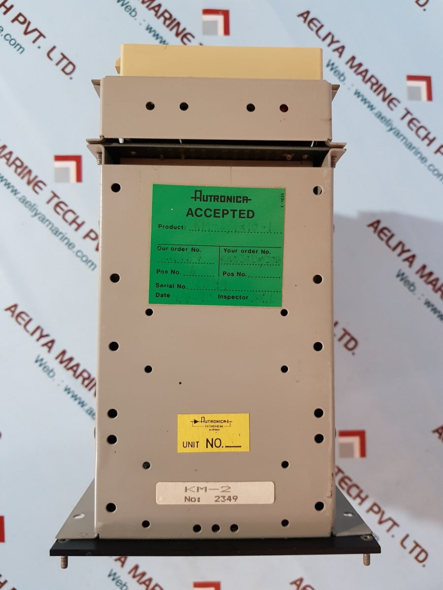 Autronica km-2 alarm and monitoring system