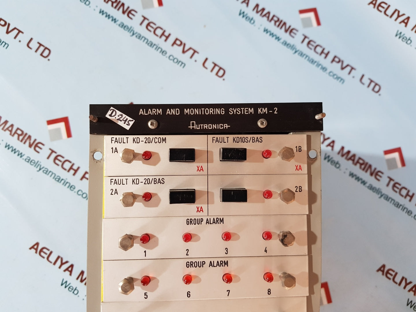 Autronica km-2 alarm and monitoring system
