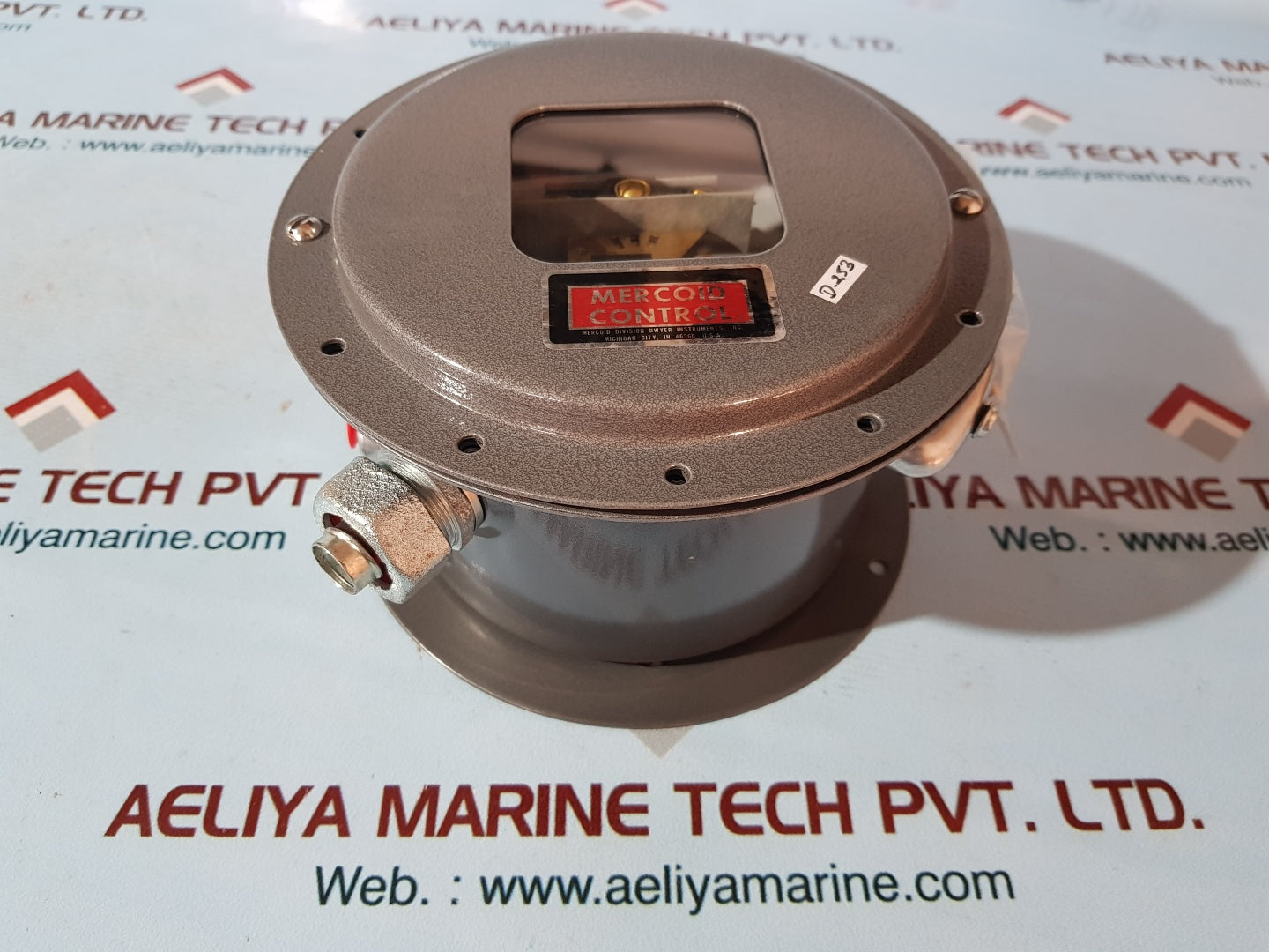 Mercoid dpaw-7043-153-64e pressure switch