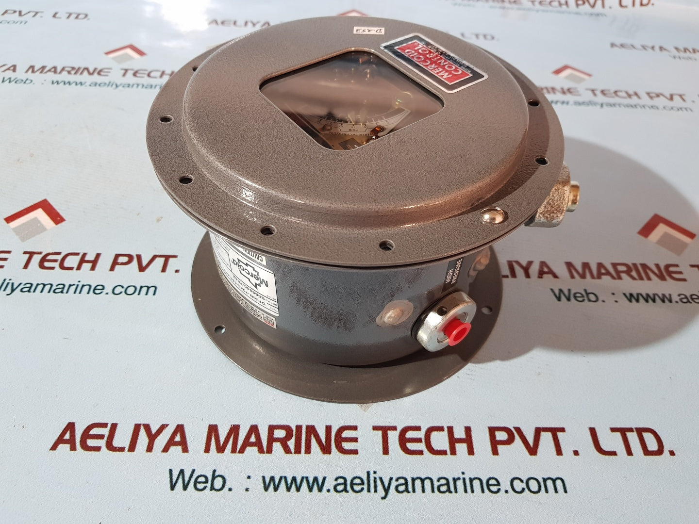 Mercoid dpaw-7043-153-64e pressure switch
