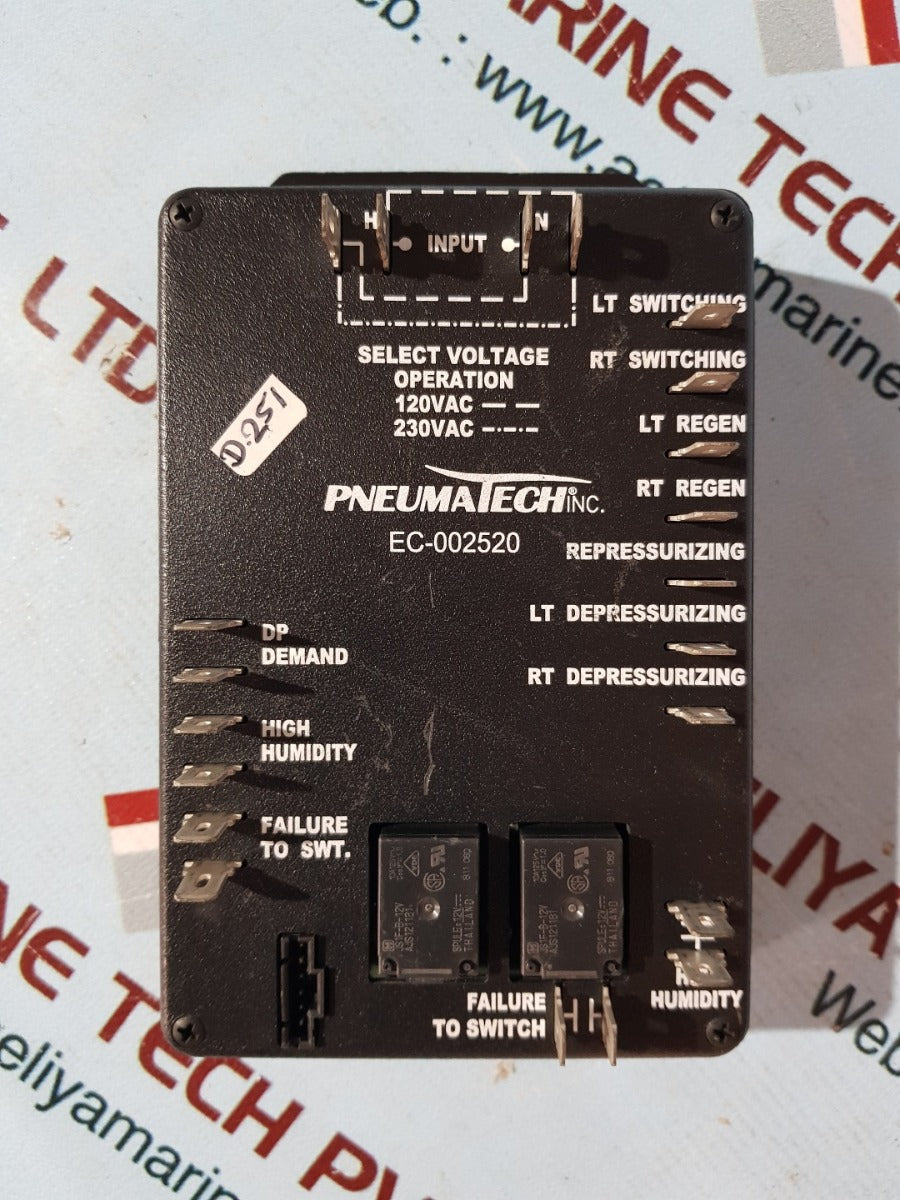 Pneumatech ec-002520 timer box