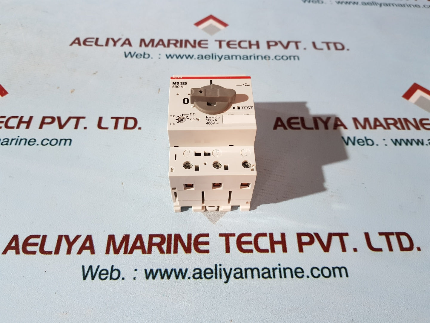 Abb ms325-2.5 manual motor starter 1.6-2.5a