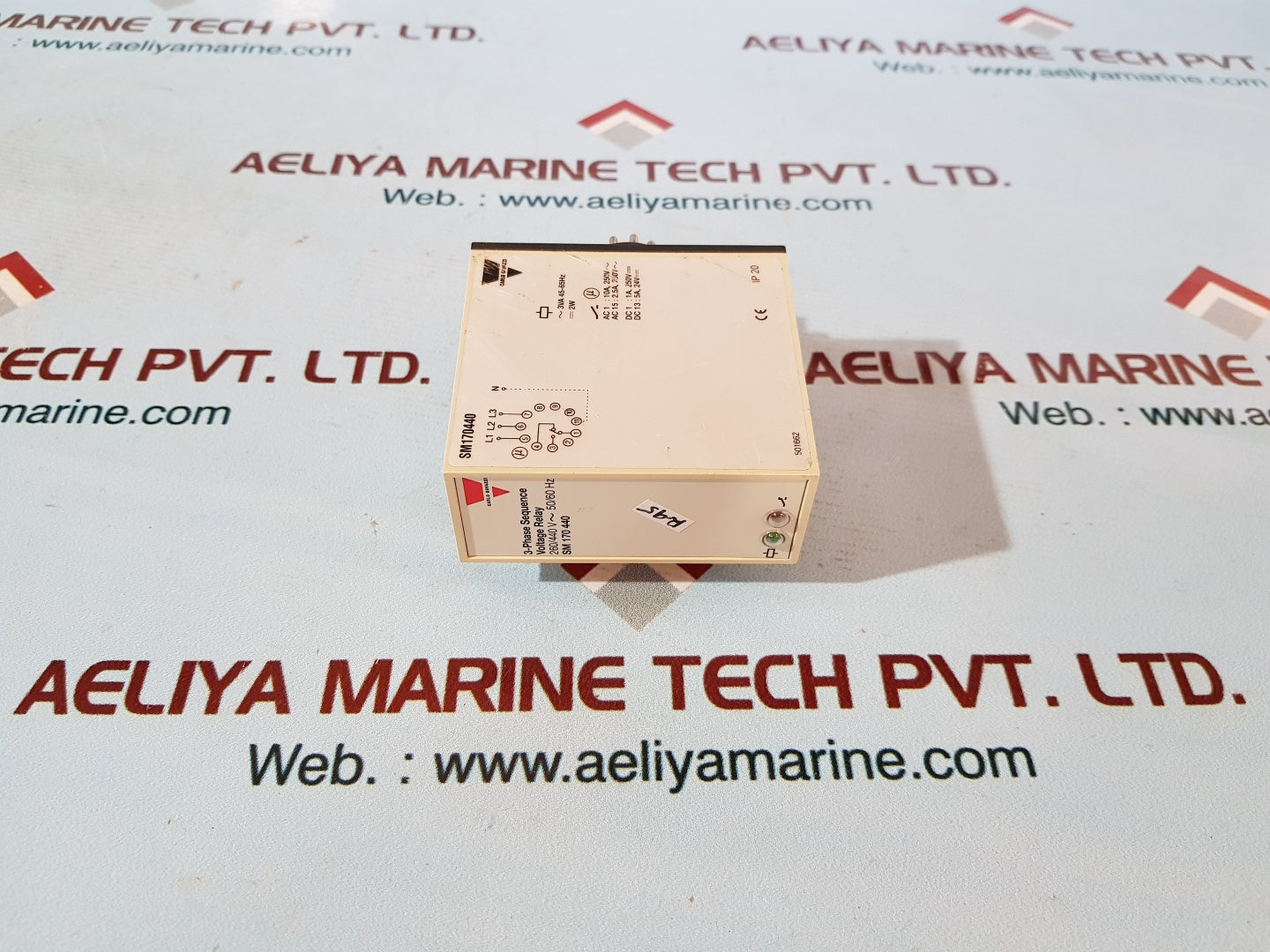 Carlo gavazzi sm 170 440 3-phase sequence voltage relay