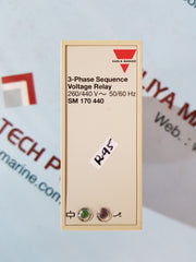 Carlo gavazzi sm 170 440 3-phase sequence voltage relay