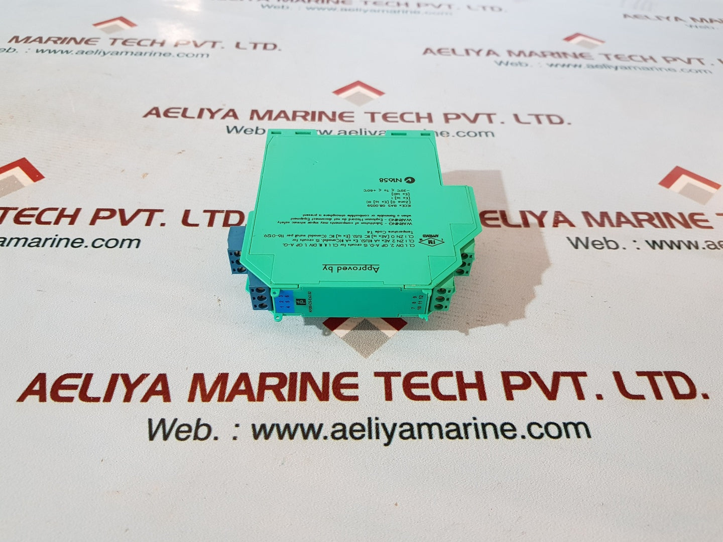 Pepperl fuchs kfdo-cs-ex2.52 channel repeater 183893