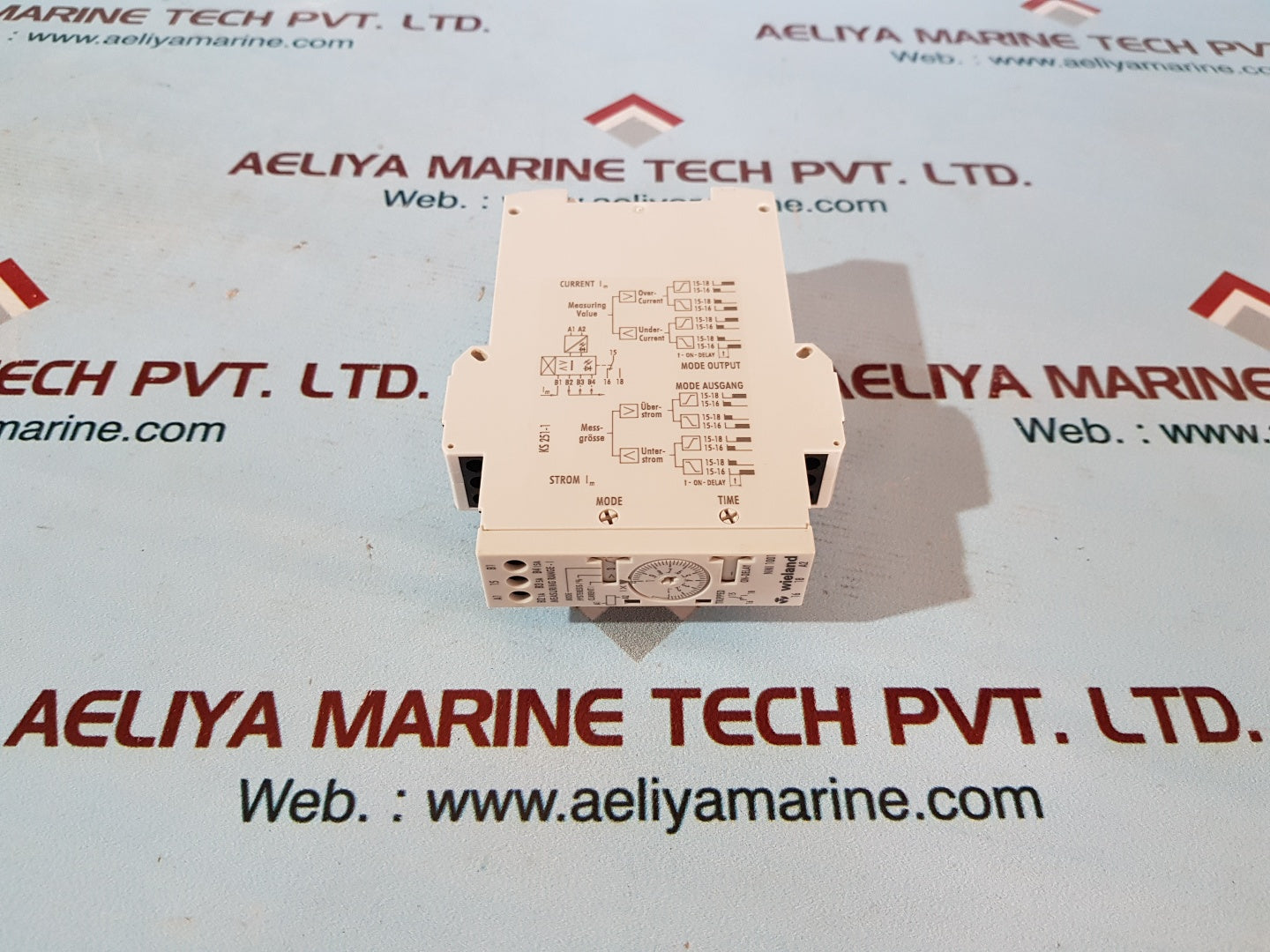 Wieland nmi 1001 current monitoring relay measuring range-I
