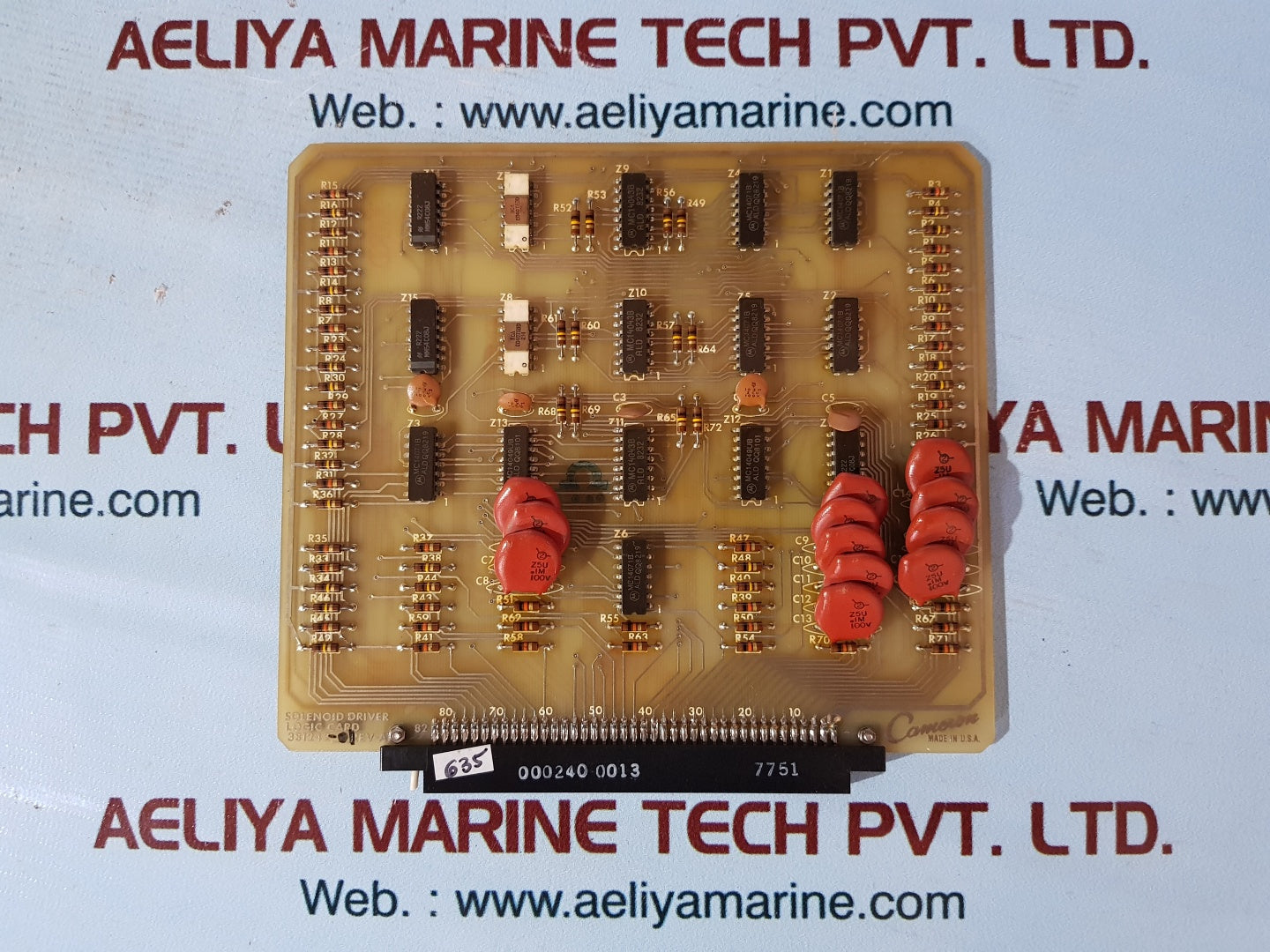 Cameron 381242-01 solenoid driver logic card