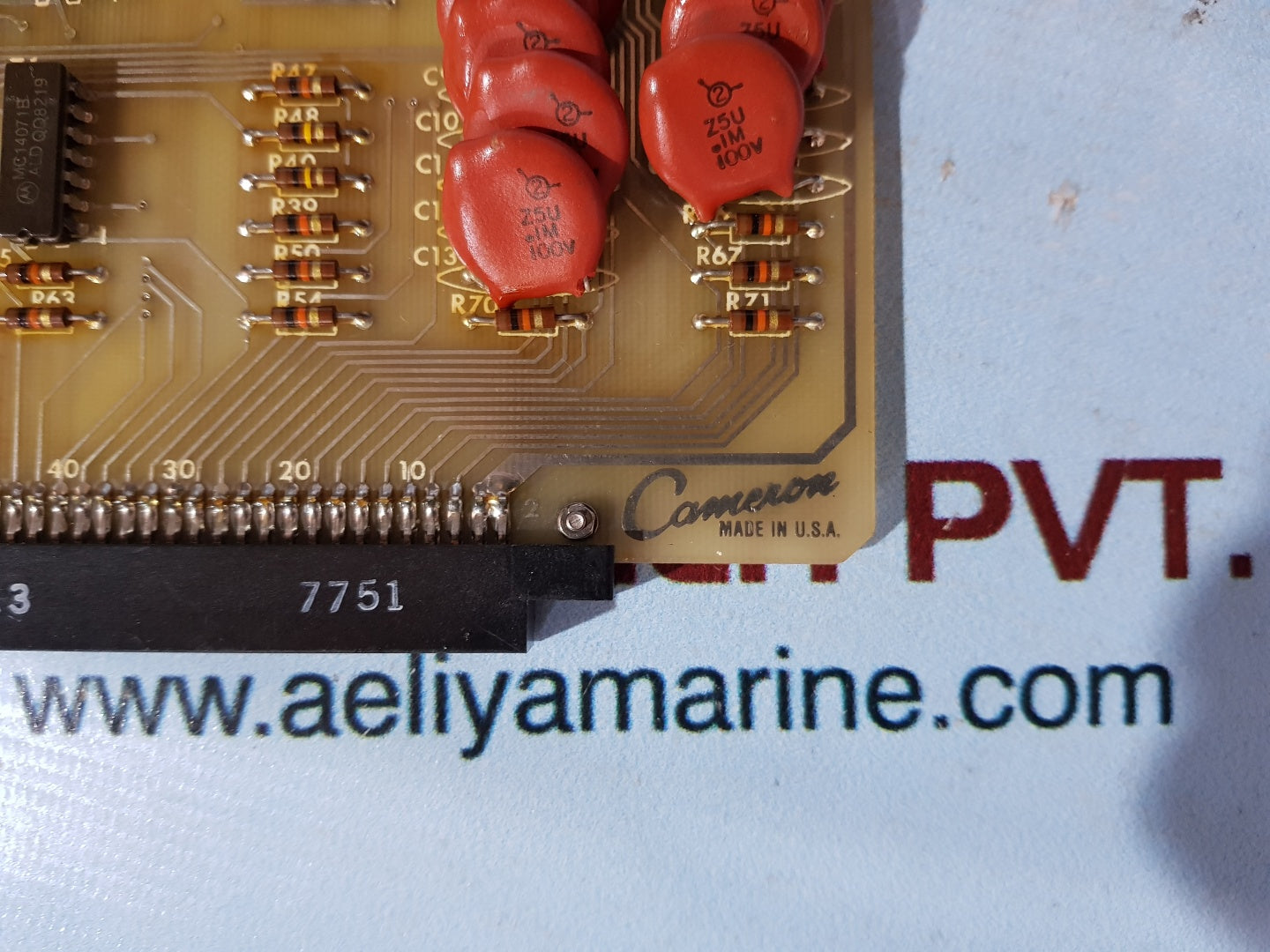 Cameron 381242-01 solenoid driver logic card