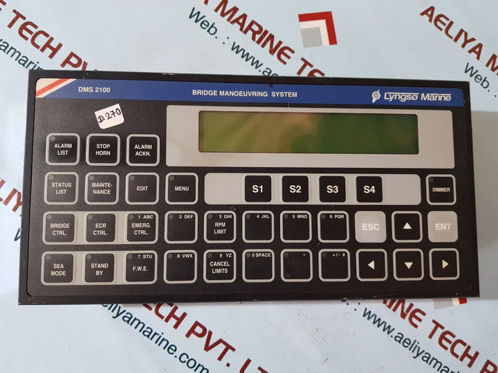 Lyngso marine dms2100 bridge manoeuvring system 962005600