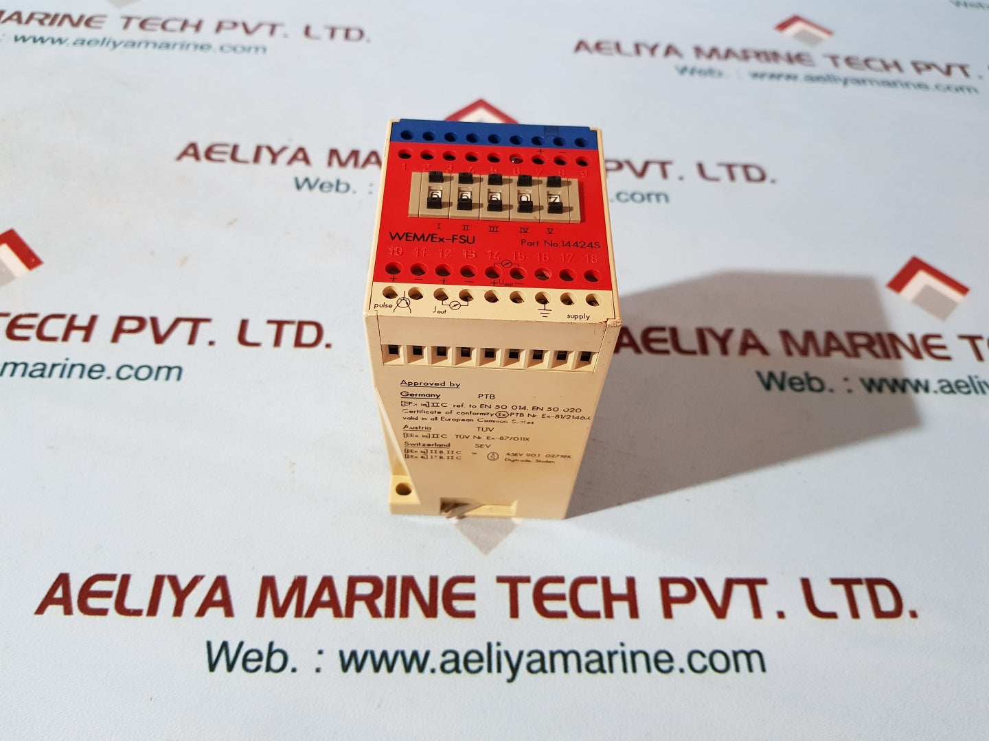 Pepperl fuchs wem/ex-fsu frequency converter 14424s