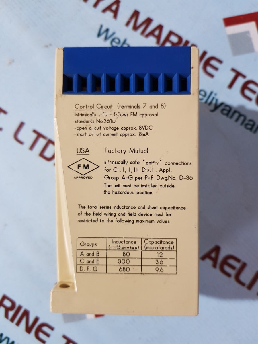 Pepperl fuchs wem/ex-fsu frequency converter 14424s