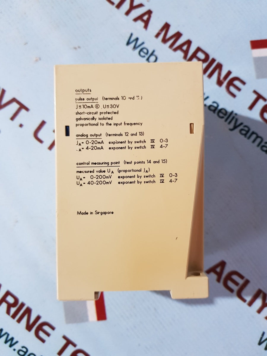 Pepperl fuchs wem/ex-fsu frequency converter 14424s