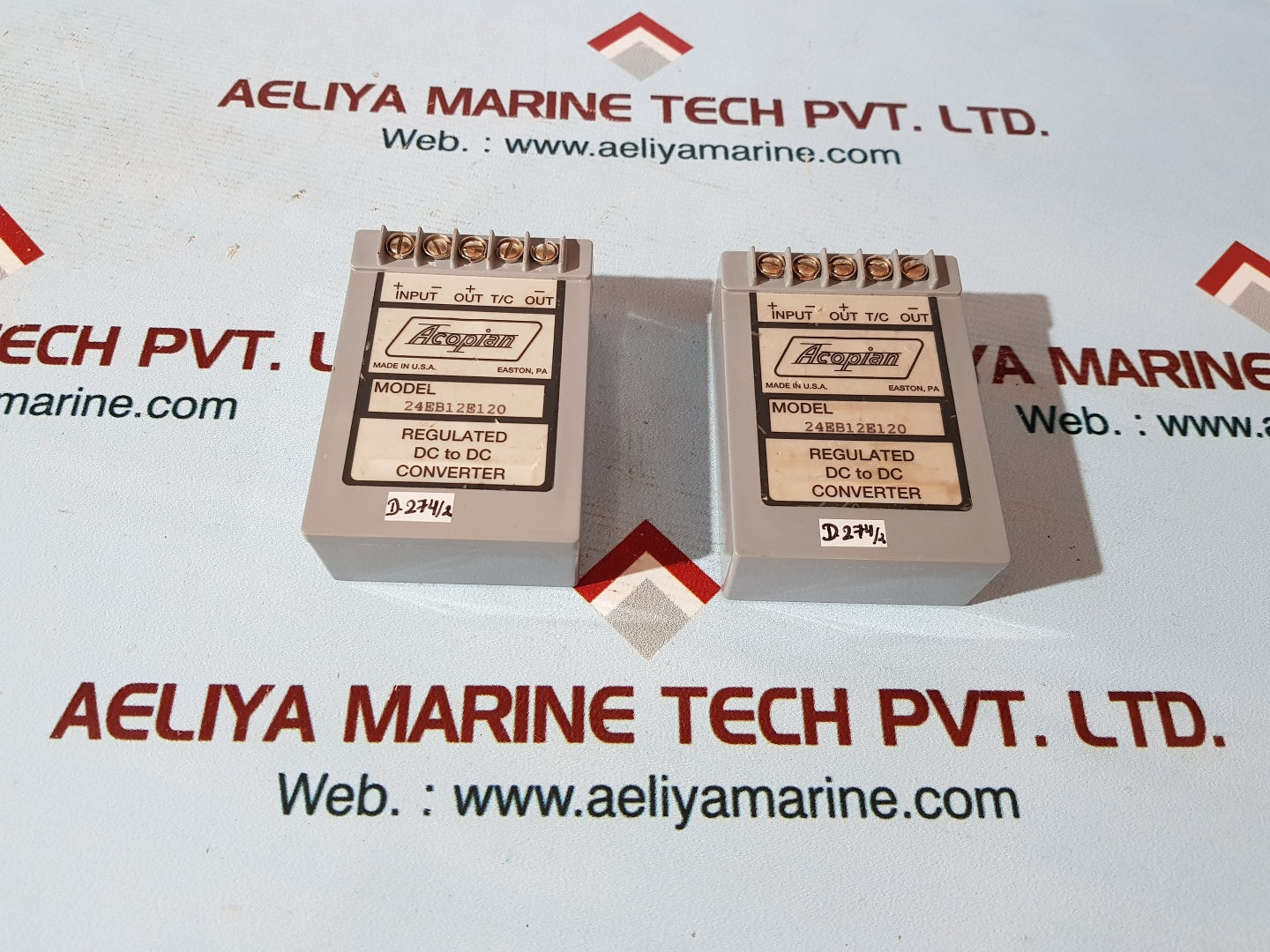 Acopian 24eb12e120 regulated dc to dc converter