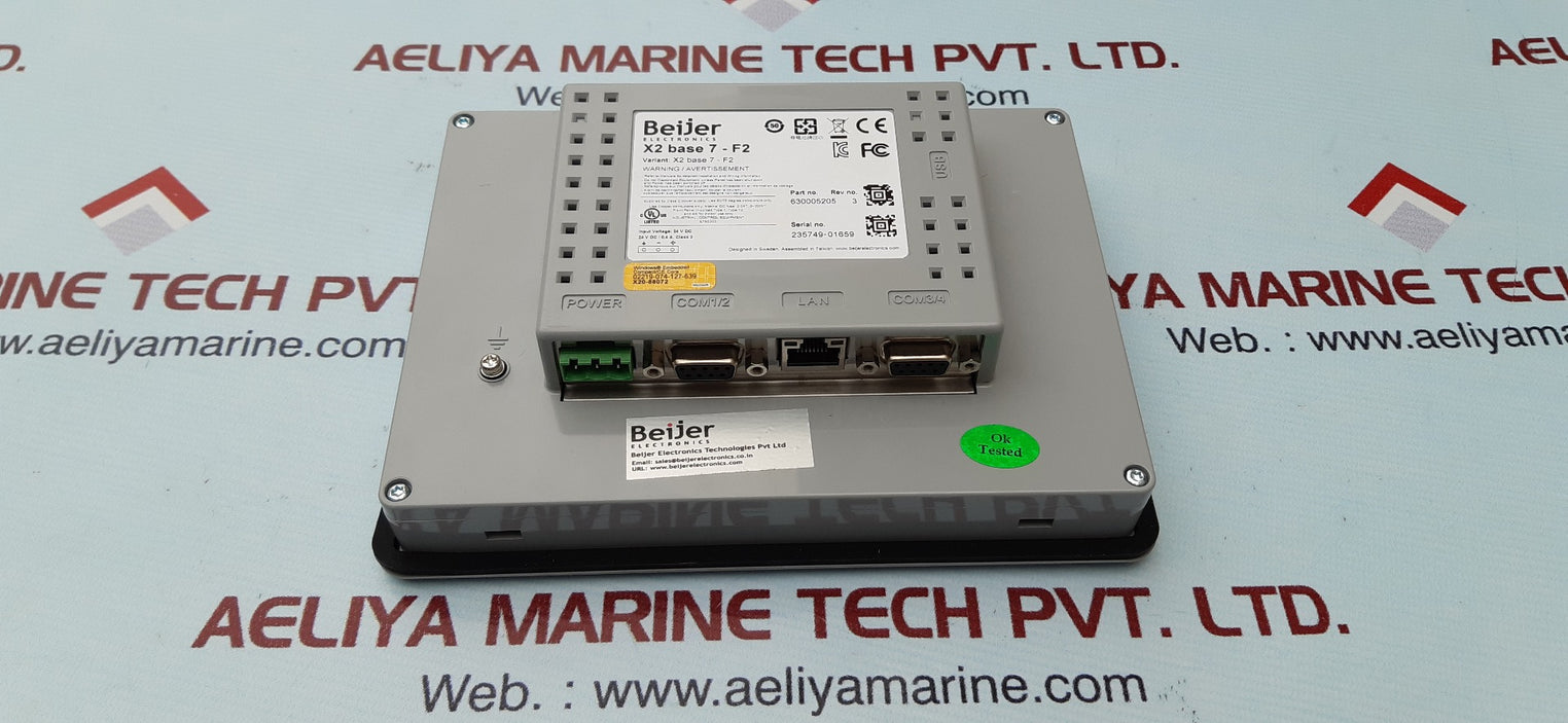 Beijer electronics x2 base 7-f2 touch screen display 630005205 24v