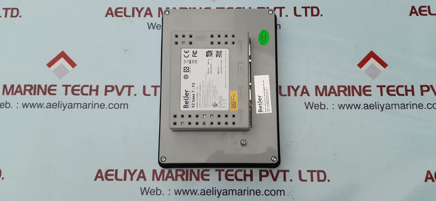 Beijer electronics x2 base 7-f2 touch screen display 630005205 24v