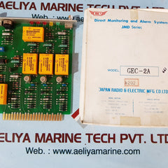 Jrcs gec-2a jmd series direct monitoring and alarm system