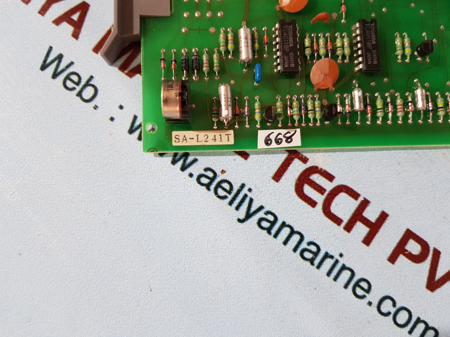 Jrcs sa-l241t annunciator pcb circuit
