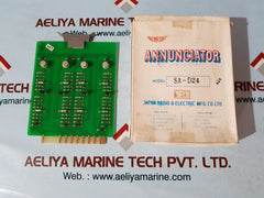 Jrcs sa-d24 annunciator pcb circuit