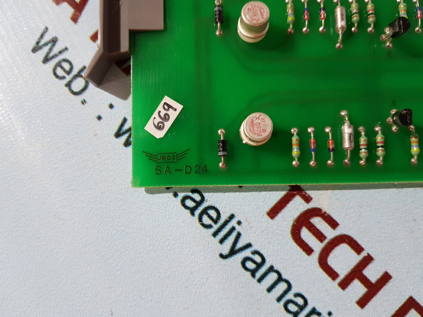 Jrcs sa-d24 annunciator pcb circuit