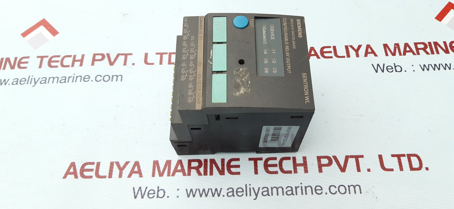 Siemens 3Wl9111-0At20-0Aa0 Accessory Circuit Breaker