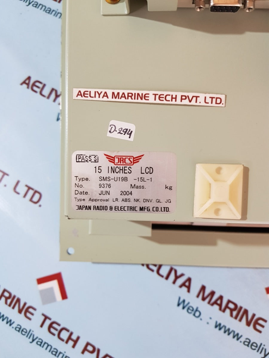 Jrcs sms-u19b-15l-1 15 inches lcd