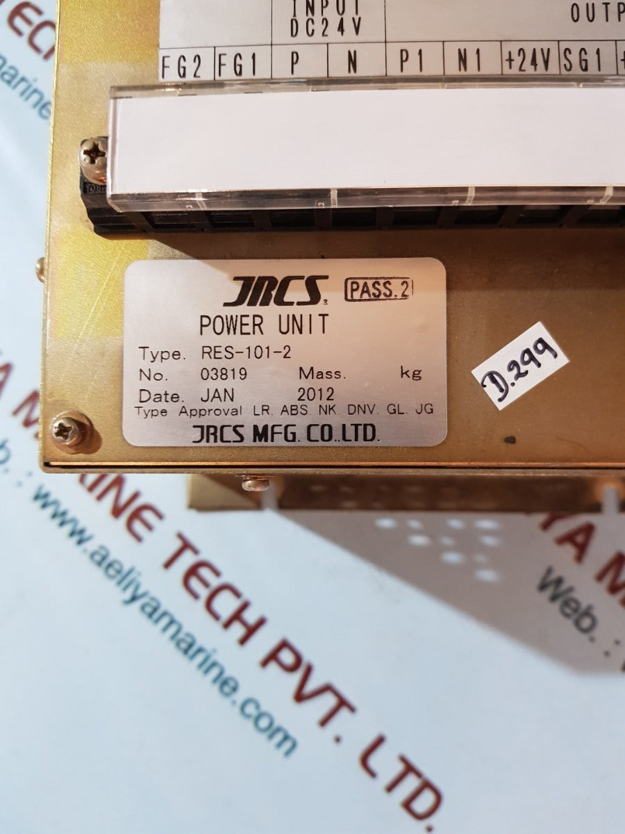 Jrcs res-101-2 power unit
