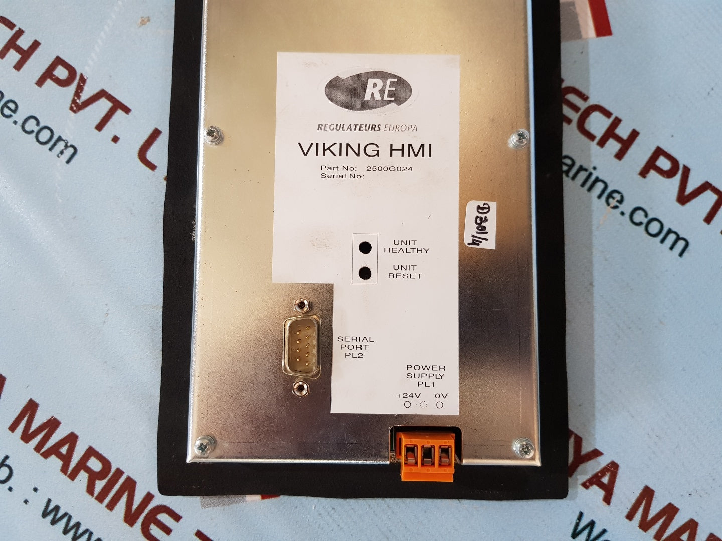 Regulateurs europa viking hmi operator interface part 2500g024