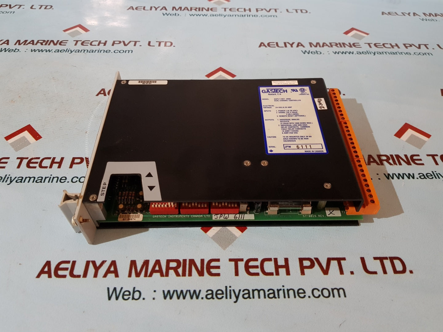 Thermo gastech safe-t-net 2000 dual channel controller