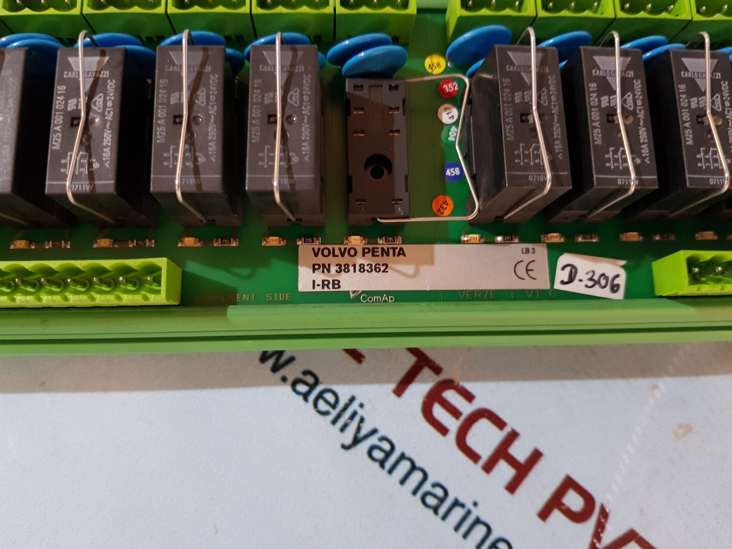 Volvo penta 3818362 relay unit