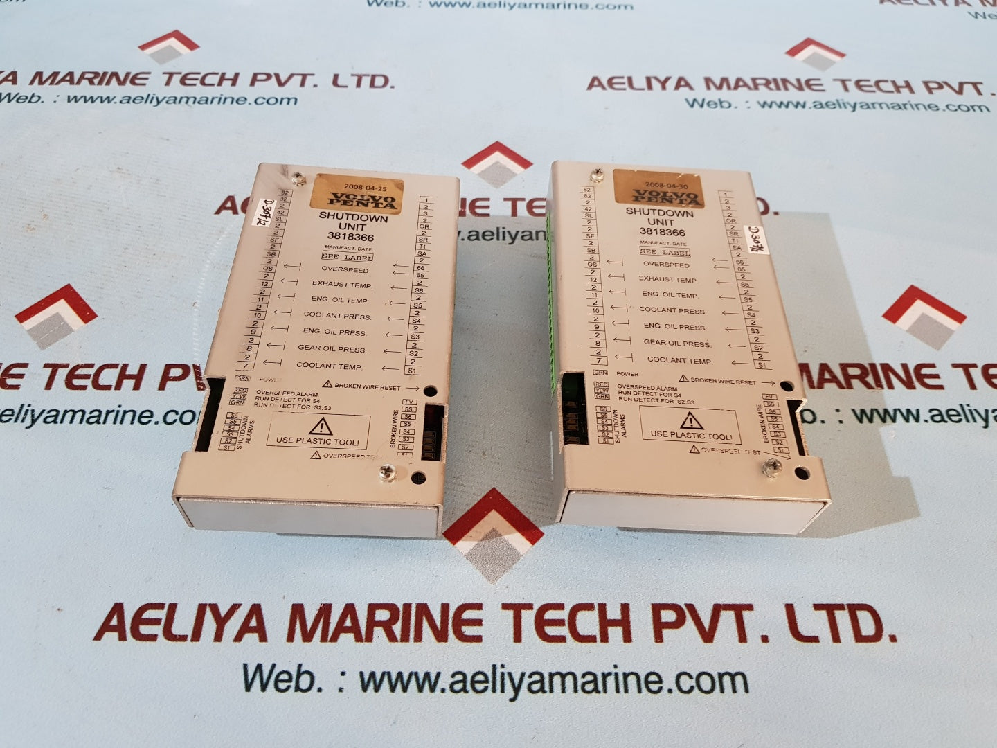 Volvo Penta 3818366 shutdown unit