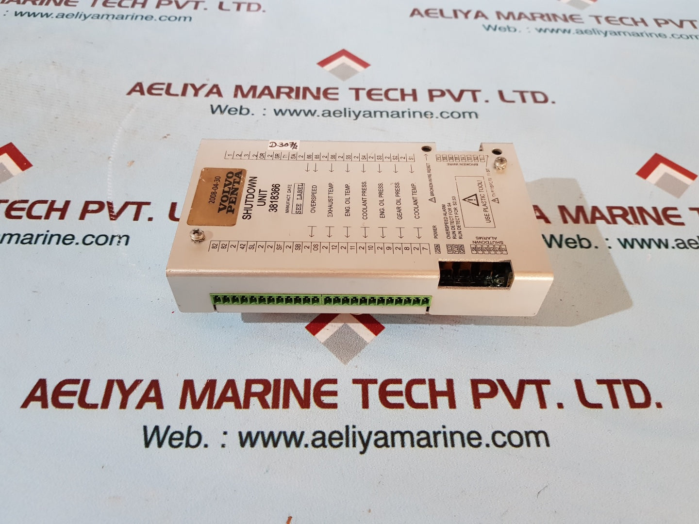 Volvo Penta 3818366 shutdown unit