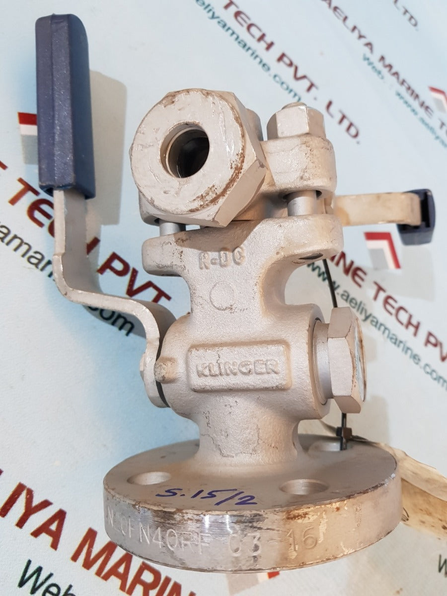 Klinger d8 gauge glass valve dn20