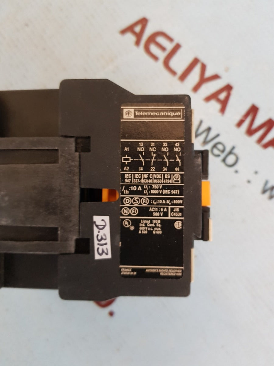 Telemecanique Ca2 Dn31 Control Relay 220V 50/60Hz
