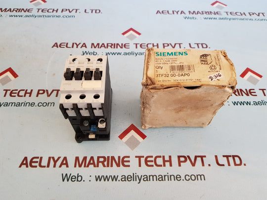 Siemens 3tf3200-0a Contactor 3 Pole 120v Coil