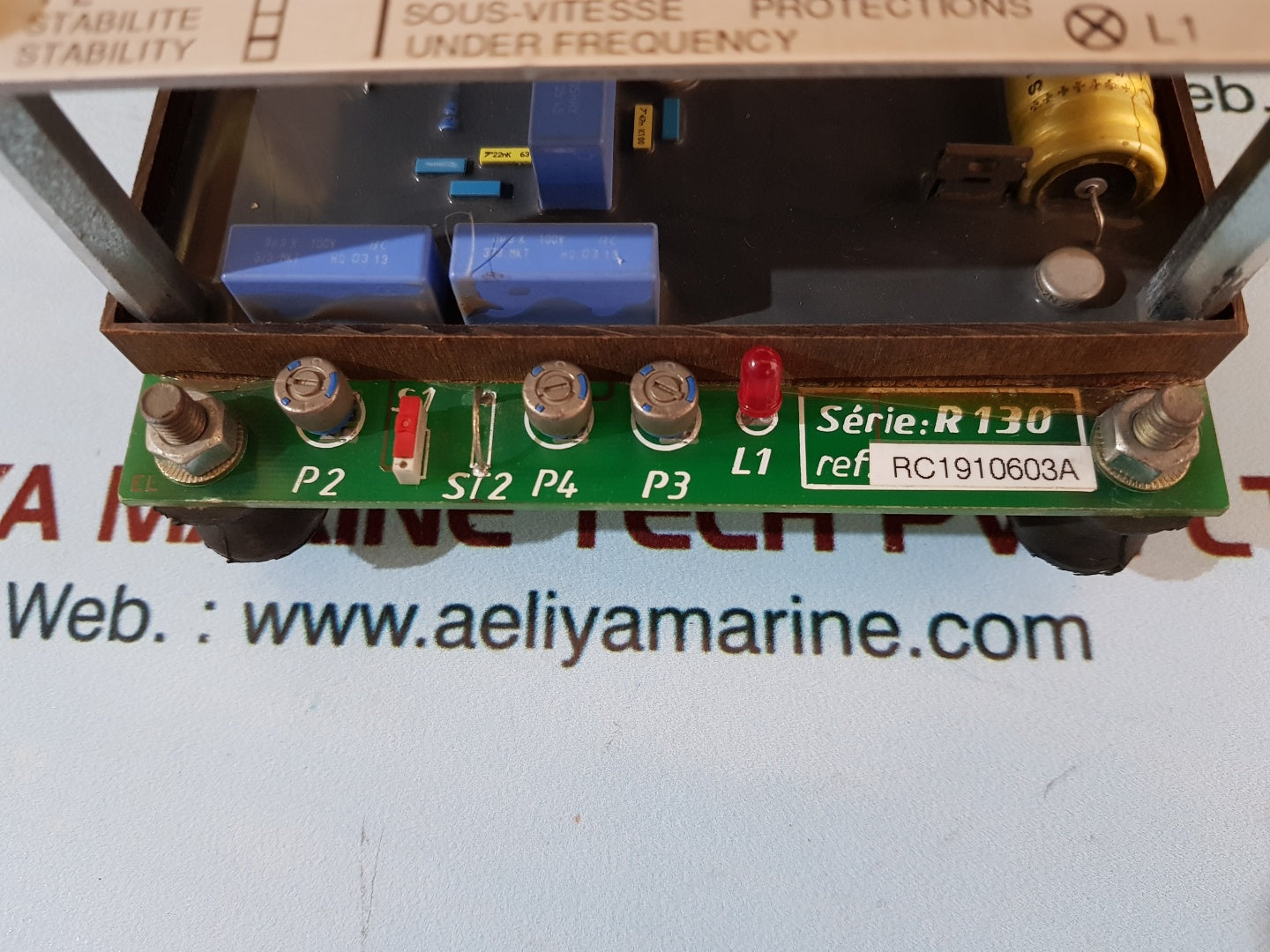 Leroy somer r130c automatic voltage regulator avr