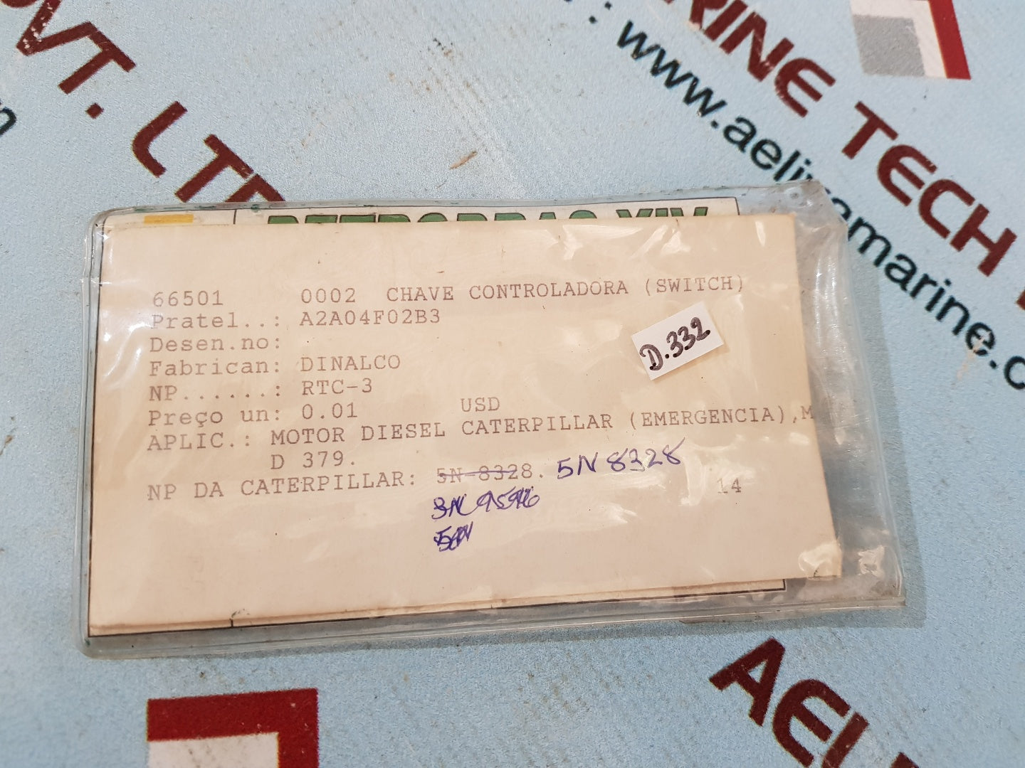 Dynalco Corporation Rtc-3